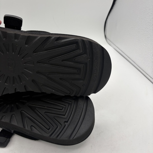 UGG GOLDENCOAST STRAP SLIDE SANDALS BLACK/Size MEN\'S US 12 EU 45 main image 4